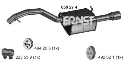 Амортизатор ERNST 650274