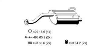 Амортизатор ERNST 680127