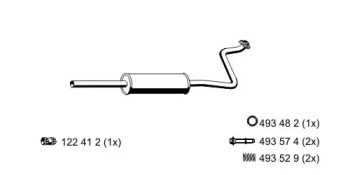 Амортизатор ERNST 686020