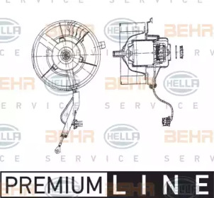 вентилятор HELLA 8EW 009 158-111