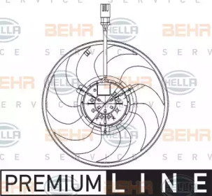 Вентилятор HELLA 8EW 009 159-021