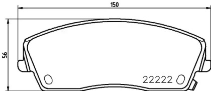 Комплект тормозных колодок HELLA 8DB 355 023-291