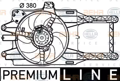 Вентилятор HELLA 8EW 351 039-501