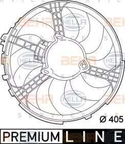 Вентилятор HELLA 8EW 351 039-561