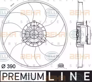 Вентилятор HELLA 8EW 351 041-241