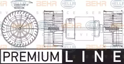 Вентилятор салона HELLA 8EW 351 043-381