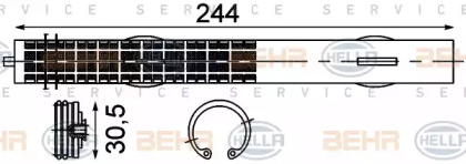 Осушитель HELLA 8FT 351 192-761