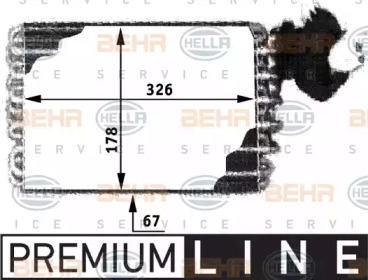 Испаритель HELLA 8FV 351 210-121