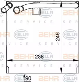 Испаритель HELLA 8FV 351 210-321