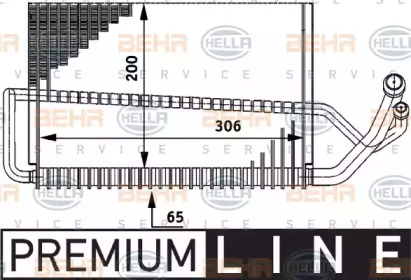 Испаритель HELLA 8FV 351 211-291