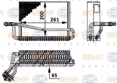 Испаритель HELLA 8FV 351 211-551