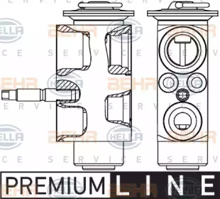 Клапан HELLA 8UW 351 239-601