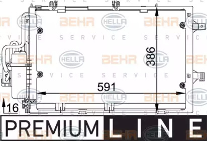 Конденсатор HELLA 8FC 351 300-601