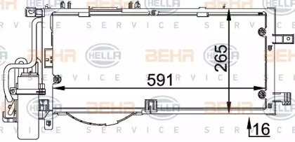 Конденсатор HELLA 8FC 351 300-614