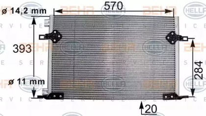 Конденсатор HELLA 8FC 351 301-261