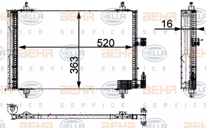 Конденсатор HELLA 8FC 351 301-384