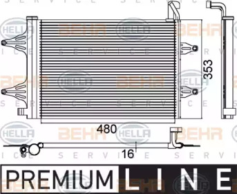 Конденсатор HELLA 8FC 351 301-531