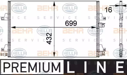 Конденсатор HELLA 8FC 351 301-631