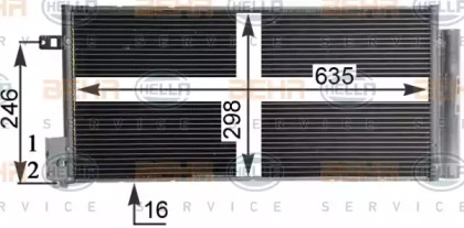 Конденсатор HELLA 8FC 351 304-724