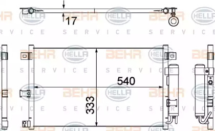 Конденсатор HELLA 8FC 351 304-741