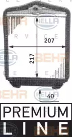 Теплообменник HELLA 8FH 351 311-691