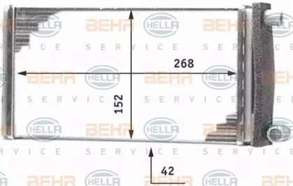 Теплообменник HELLA 8FH 351 312-251