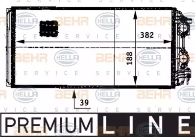 Теплообменник HELLA 8FH 351 312-411