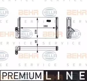 Теплообменник HELLA 8FH 351 312-541