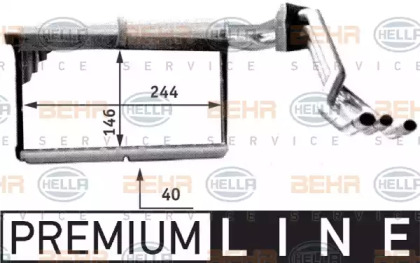 Теплообменник HELLA 8FH 351 312-771