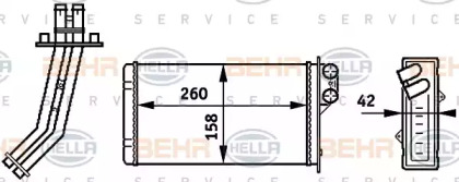 Теплообменник HELLA 8FH 351 313-311