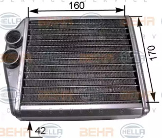 Теплообменник HELLA 8FH 351 313-531