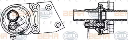 Регулирующий клапан охлаждающей жидкости HELLA 8FZ 351 314-301