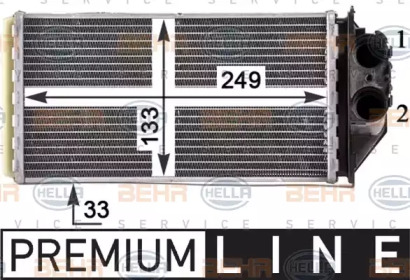 Теплообменник HELLA 8FH 351 315-471