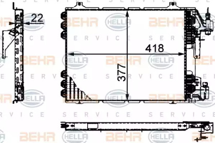 Конденсатор HELLA 8FC 351 317-281