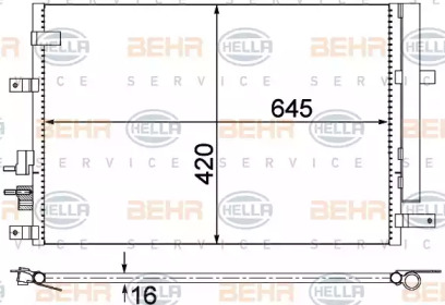 Конденсатор HELLA 8FC 351 318-394