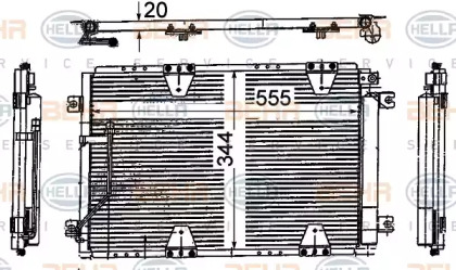 Конденсатор HELLA 8FC 351 318-781