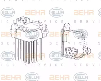 Регулятор HELLA 5HL 351 321-191