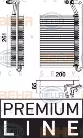 Испаритель, кондиционер HELLA 8FV 351 330-504