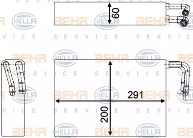 Испаритель HELLA 8FV 351 330-641