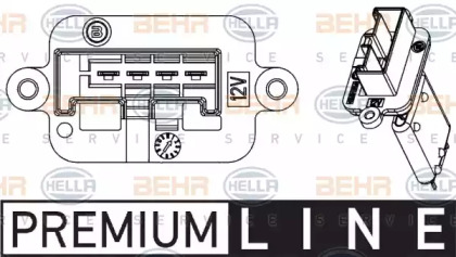 Резистор HELLA 9ML 351 332-221