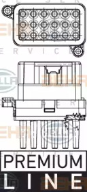 Регулятор HELLA 5HL 351 332-341