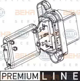 Резистор HELLA 9ML 351 332-361