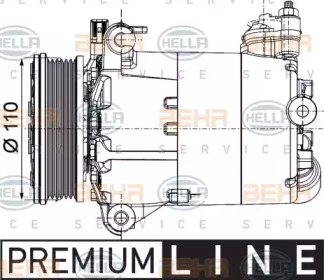 Компрессор HELLA 8FK 351 334-351