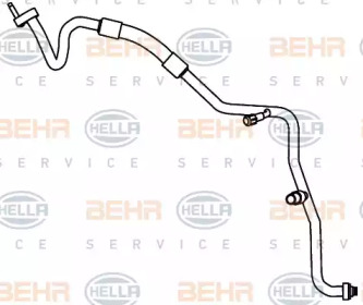 Трубопровод высокого / низкого давления, кондиционер HELLA 9GS 351 338-071