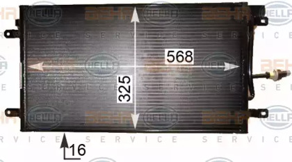 Конденсатор HELLA 8FC 351 344-101