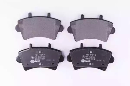 Комплект тормозных колодок HELLA 8DB 355 010-021