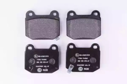 Комплект тормозных колодок HELLA 8DB 355 010-691