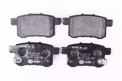 Комплект тормозных колодок HELLA 8DB 355 013-631