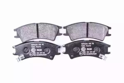 Комплект тормозных колодок HELLA 8DB 355 017-051