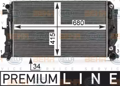 Теплообменник HELLA 8MK 376 700-301